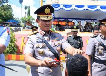 Pembukaan Pendidikan Bintara Polri TA 2026, Kapolda Papua Tekankan Integritas dan Pelayanan Prima