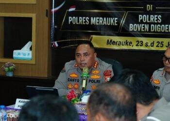 Kabid Humas Polda Papua Dorong Penguatan Humas Polres di Papua Selatan