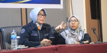 Asah Profesionalisme Wartawan Radio, Bid Humas Polda Papua Berbagi Teknik Konferensi Pers dan Door Stop
