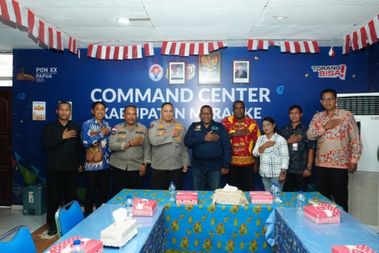 Kabid Humas Polda Papua Jalin Sinergi Informasi Publik dengan Dinas Kominfo Merauke