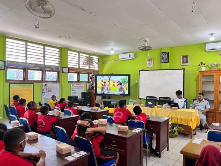 Generasi Muda Pelopor Keselamatan, Sat Lantas Polresta Bekali Siswa Kesadaran Berlalu Lintas