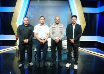 Kolaborasi Polda Papua dan Dishub, Program Kitorang Presisi Dorong Kesadaran Berlalu Lintas