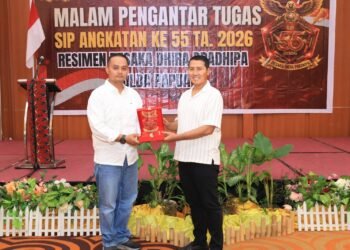 Malam Pengantar Tugas SIP Angkatan Ke-55, Wakapolda Papua Tekankan Perwira Harus Siap Memimpin dan Melayani