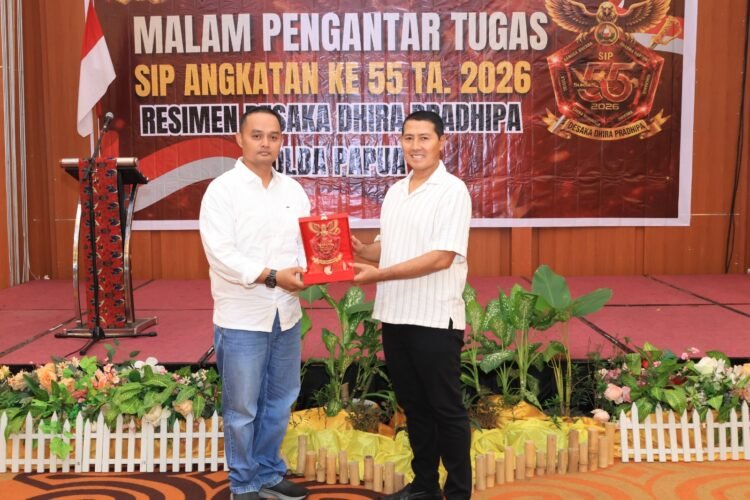 Malam Pengantar Tugas SIP Angkatan Ke-55, Wakapolda Papua Tekankan Perwira Harus Siap Memimpin dan Melayani