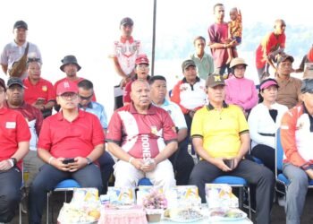 Polda Papua Dukung Launching Pencanangan dan Jalan Santai HUT Ke-81 Proklamasi Kemerdekaan Republik Indonesia Provinsi Papua