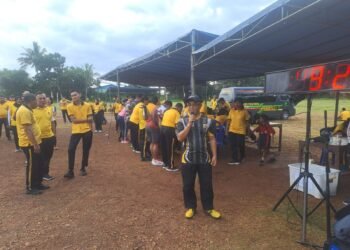 Biro SDM Polda Papua Uji Kebugaran Personel Melalui Kesamaptaan Jasmani Berkala Semester II 2026