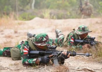 Jungle FTX Asah Kemampuan Tempur Pasukan Multinasional di Medan Hutan