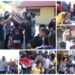 Polwan Polda Papua Hadir Berikan Semangat Anak Korban Kebakaran Kampung Palopo Dok V