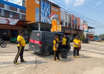 Polres Boven Digoel Gencarkan Imbauan Pencegahan Karhutla di Tengah Masyarakat